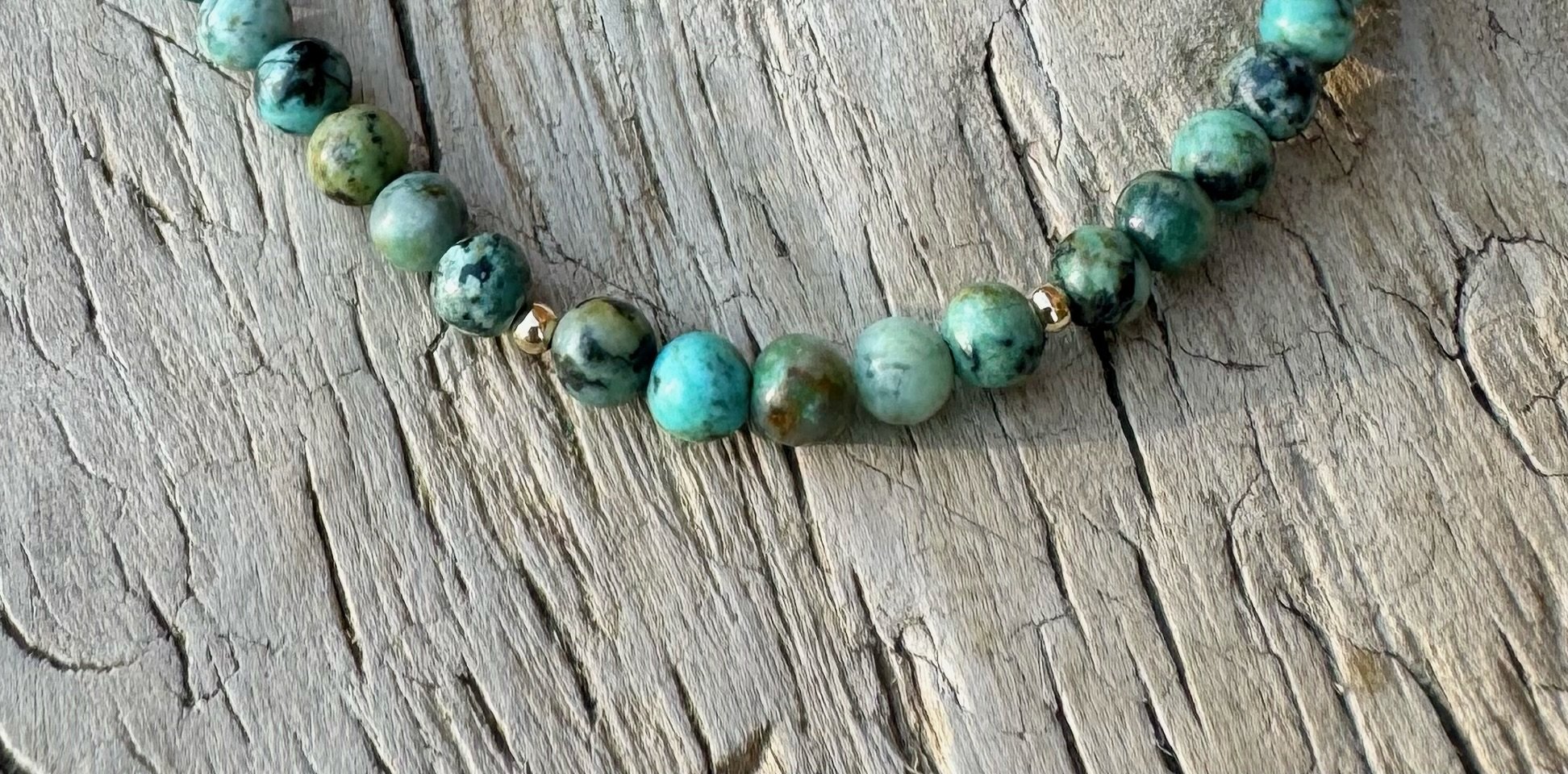 LAURA AFRICAN TURQUOISE BEADED NECKLACE WOOD.jpeg