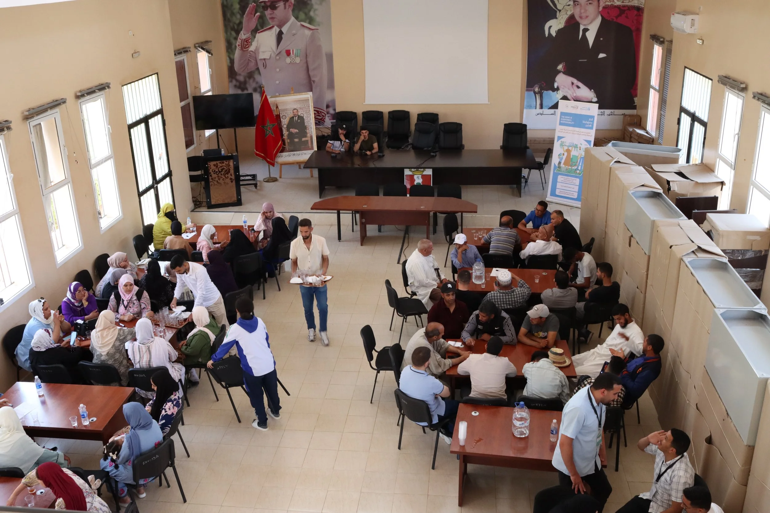 Informal launch ceremony of the family clusters 