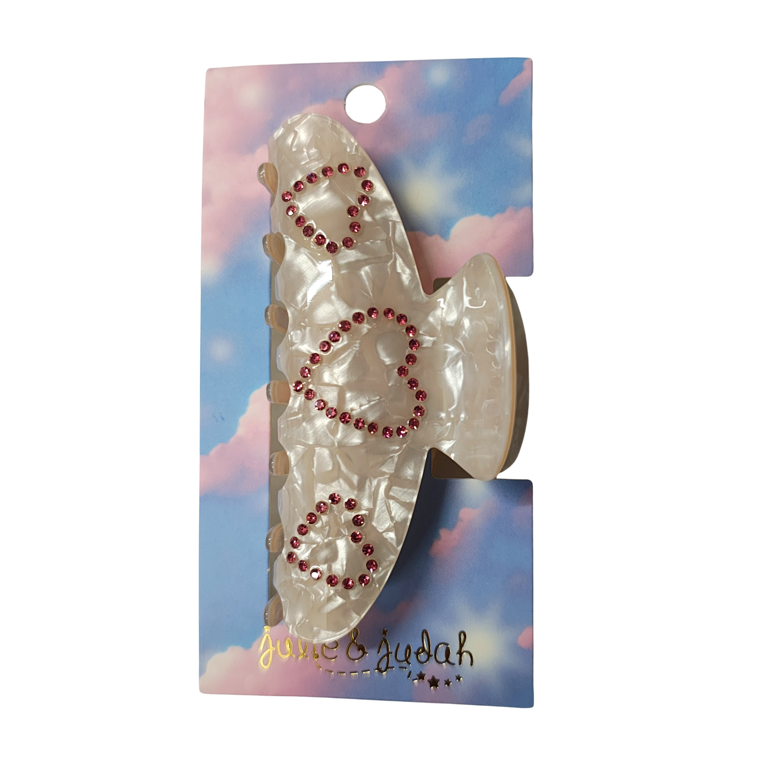 Heart Marble Clip