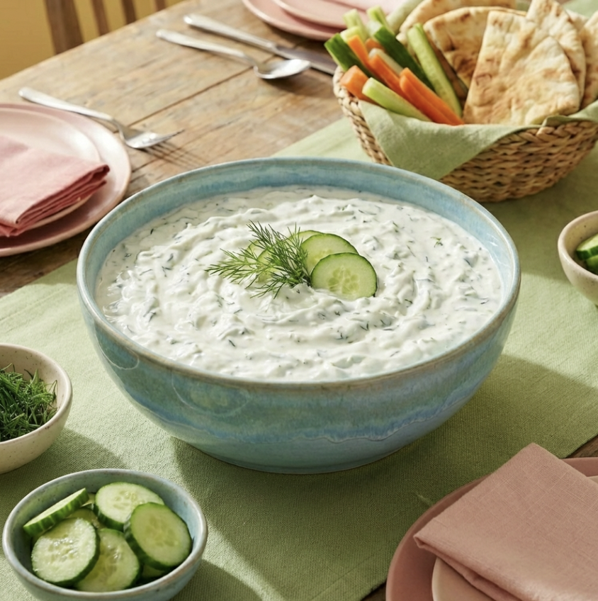 Mediterranean Tzatziki Yogurt Sauce