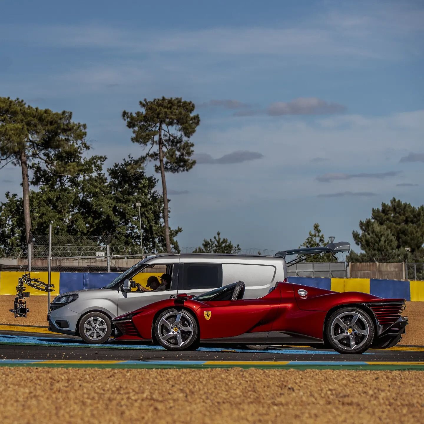 2022//Le Mans Classic-International Media Test Drive Ferrari Daytona Sp3