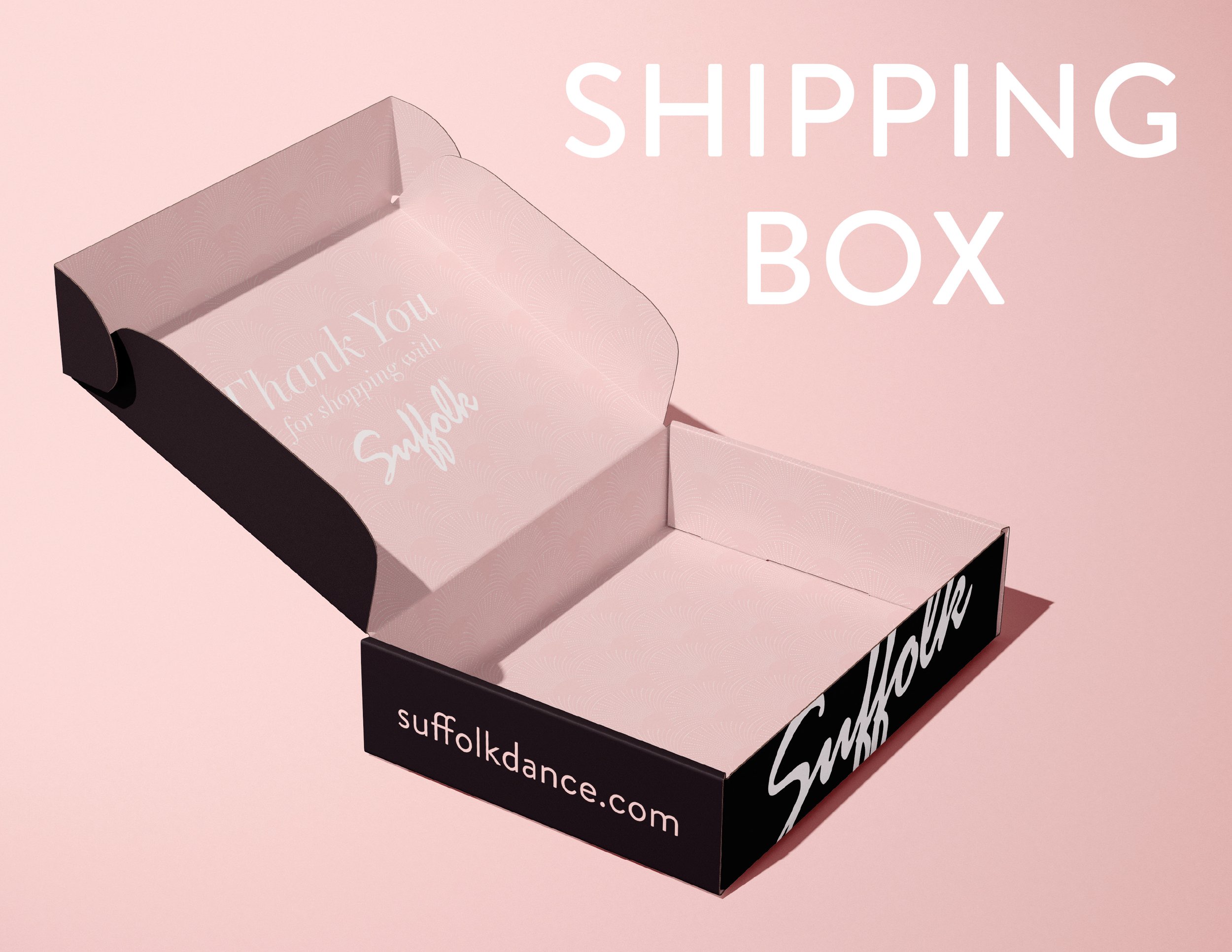 Ecommerce Shipping Box and Boutique Shopping Bags