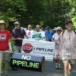 "Stop the Pipeline" Rally draws hundreds!