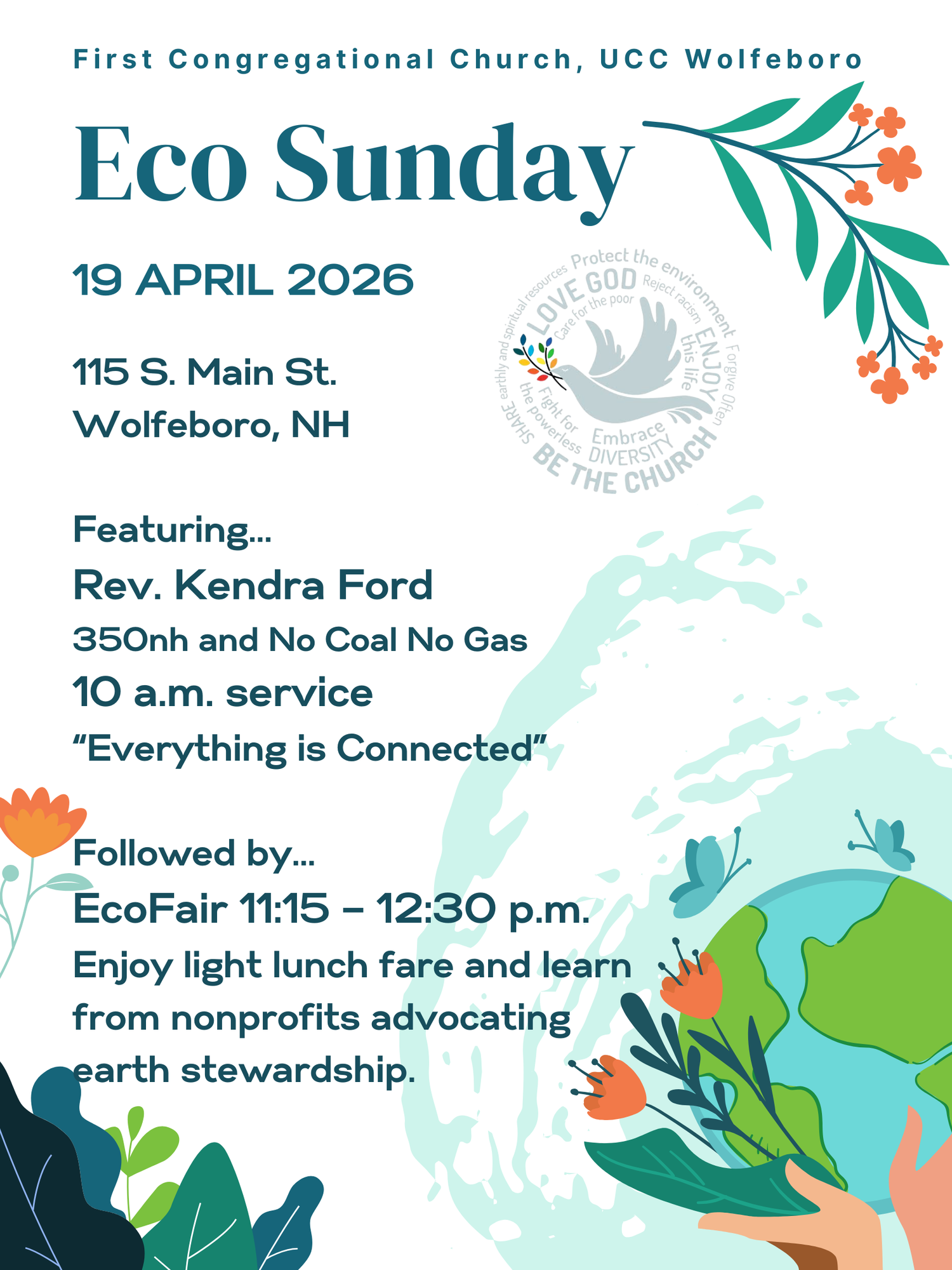  EcoSunday at the First Congregational Church, UCC Wolfeboro