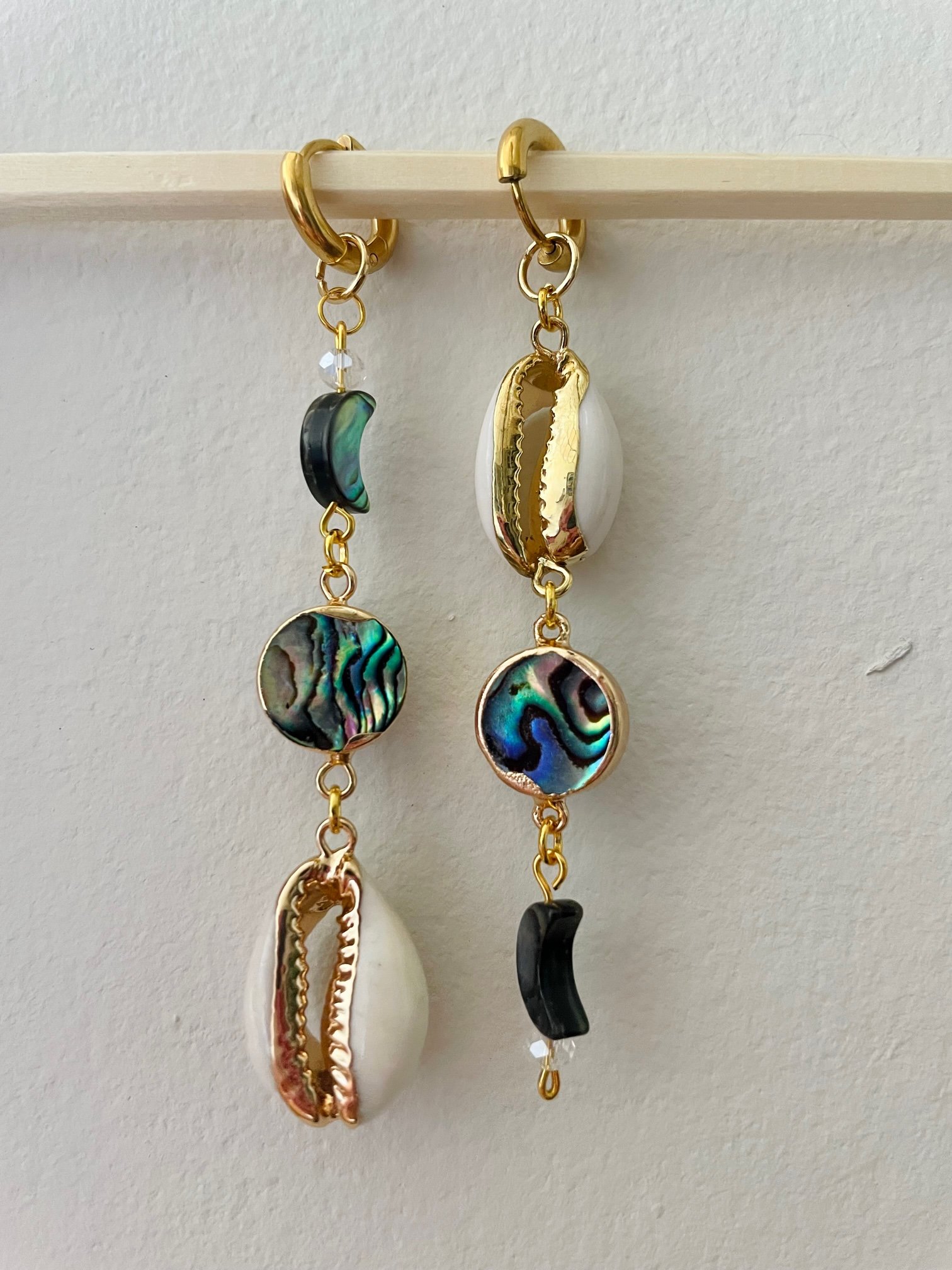 Asymmetrical Hipponoe Earrings