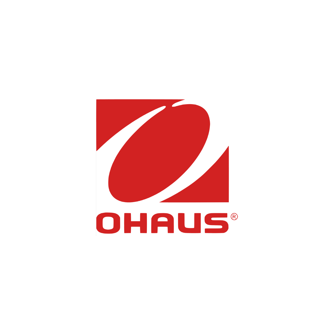 OHAUS logo – manufacturer of laboratory balances, analytical balances, precision scales and weighing equipment.