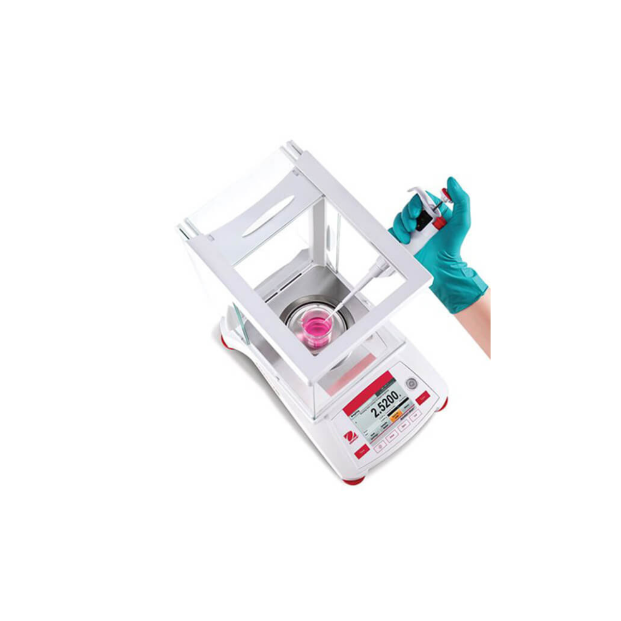 OHAUS Adventurer AX precision laboratory balance for analytical and quality control weighing