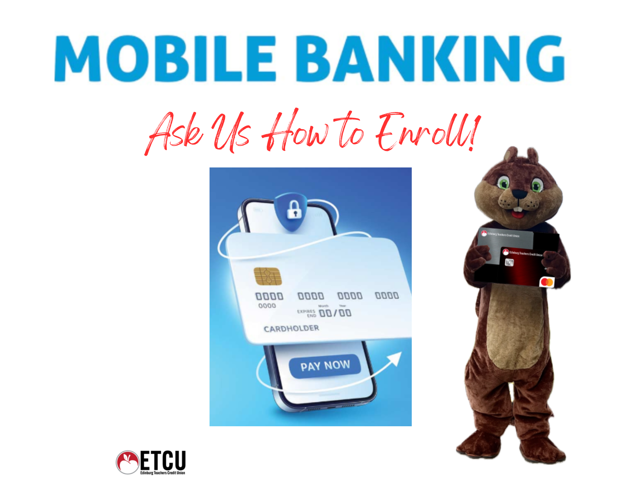 Access your account whenever you need it, wherever you go!