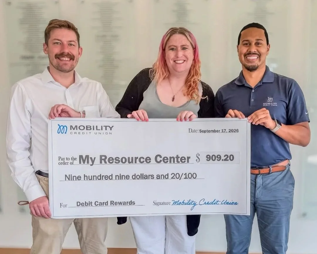Check Presentation to Resource Center