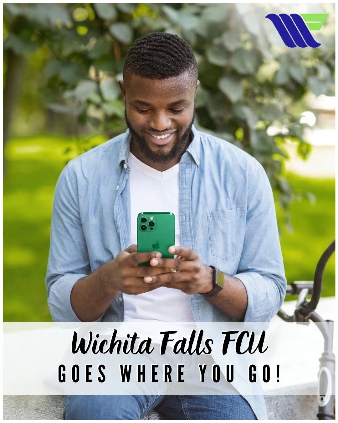 Out enjoying the spring sunshine? ☀️🌻

Whether you&rsquo;re browsing the Farmers Market or gearing up for a weekend camping trip, Wichita Falls FCU goes where you go!

📲 With our Mobile App, your accounts are always within reach.

Move money, check