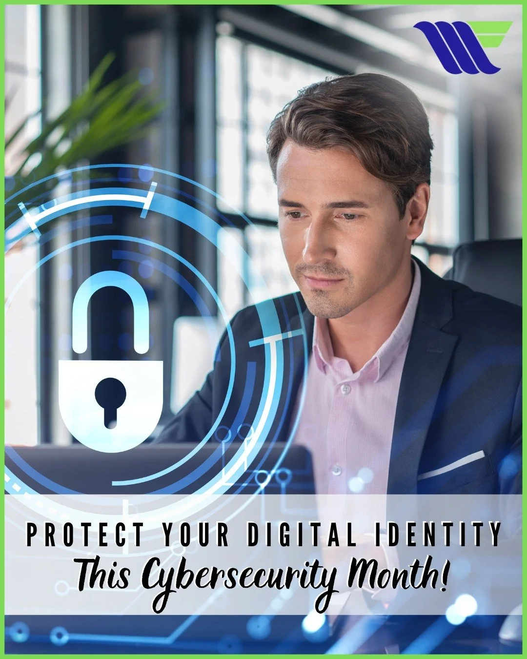 October is Cybersecurity Awareness Month, and protecting your hard-earned money begins with smart digital habits! 🛡️💻 As technology evolves, staying informed is your best defense against online scams, phishing attempts, and unauthorized access. 

O