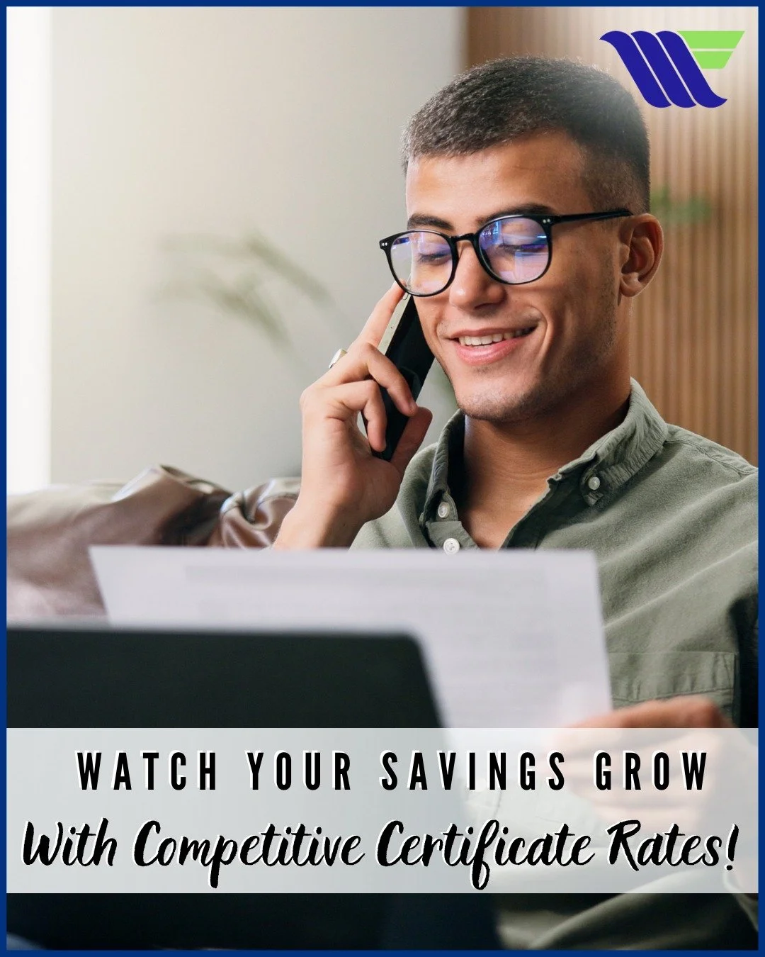 Ready to accelerate your savings without taking unnecessary market risks? 📈💰 A Certificate of Deposit (CD) from our credit union offers fixed rates up to 3.60% APY* to help your hard-earned funds grow steadily over time. Whether you want to lock in