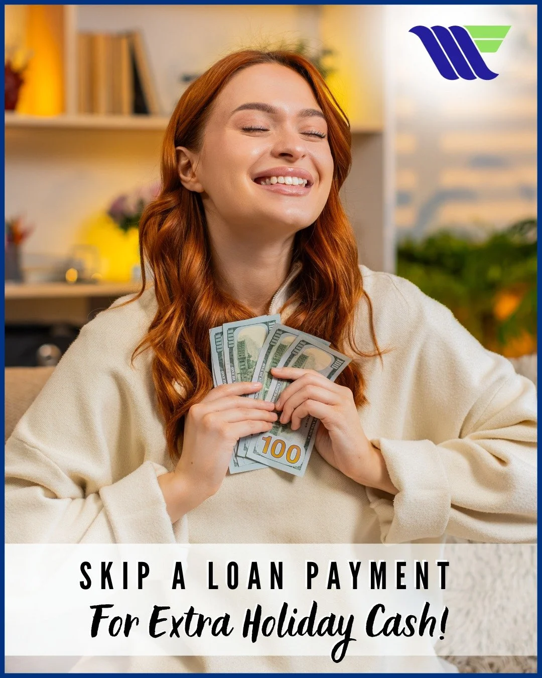 Need a little extra breathing room in your budget as the holiday shopping season approaches? 🎁🍂 With our Holiday Skip-a-Pay program, qualifying members can defer an upcoming monthly loan payment! Redirect those funds toward holiday travel, family f