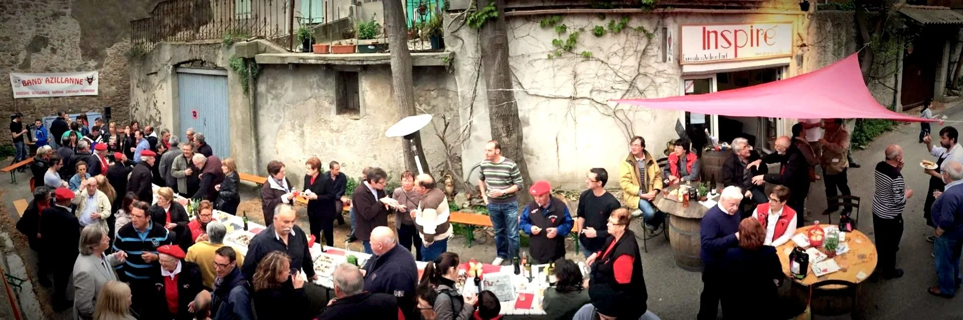 live music party organized by taste du languedoc