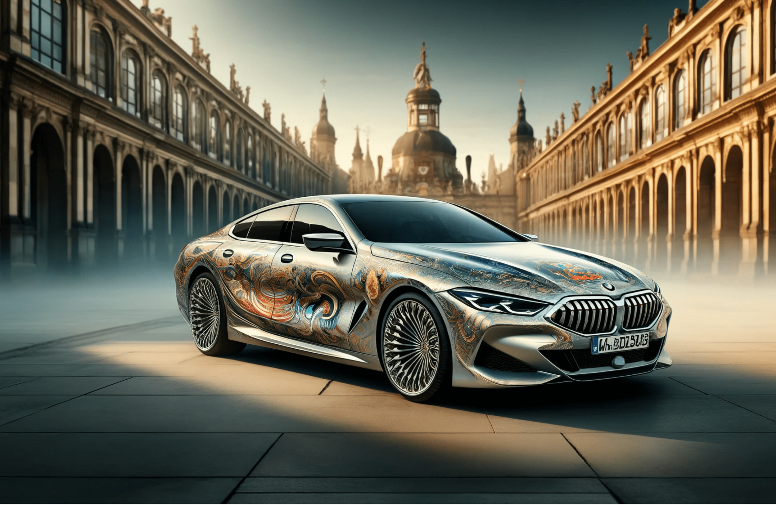  Images of the BMW 8 Coupe model produced by Dalle  