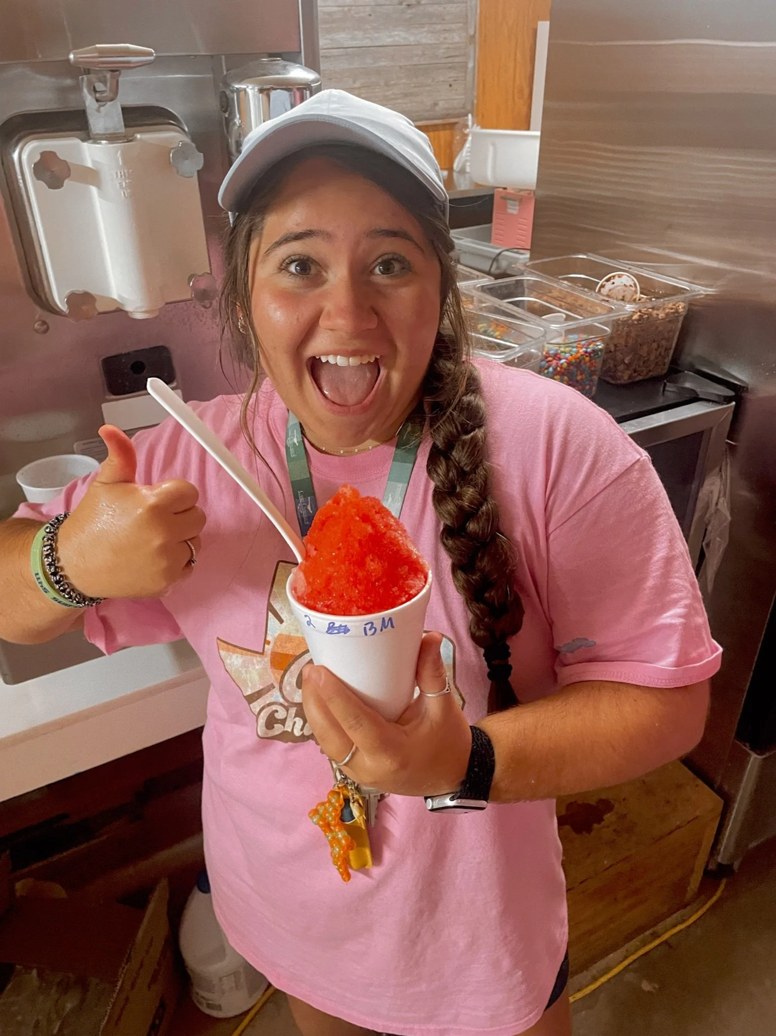 Paige + Snowcone.JPG