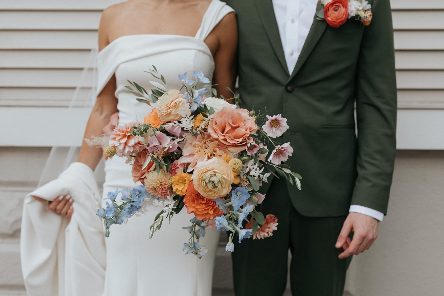 Melanie + Evan's stunning wedding at the Palmhouse 
📸 @alishatova