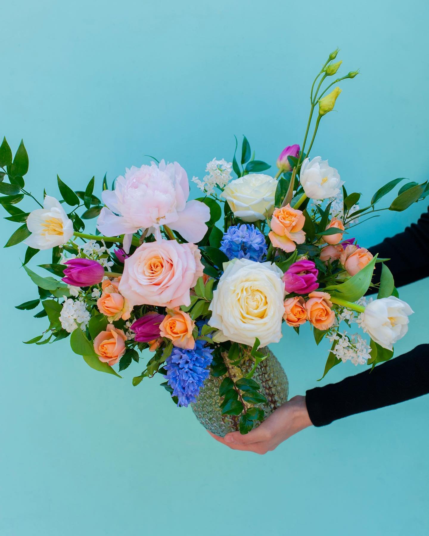 Peonies, Hydrangeas, and Tulips oh my! Whether you are looking for the perfect cut stem mix like our Spring Showers arrangement or would prefer a tulips on there own and a beautiful hydrangea to plant in the garden, we have what you are looking for! 