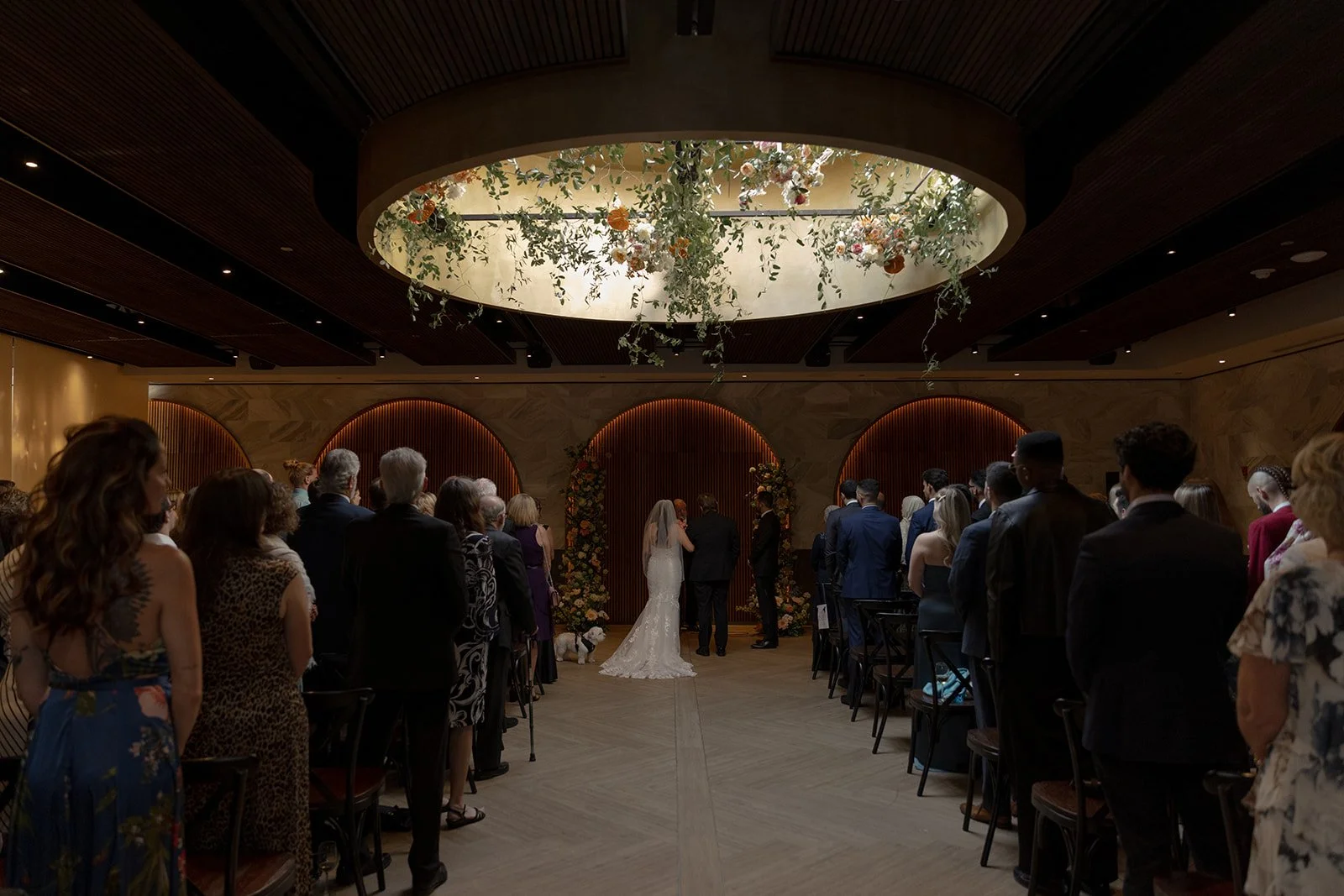 Robyn + Laith | An Elegant Bohemian Wedding at Chicago Winery