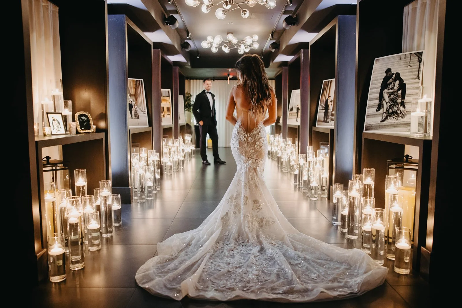 Anna + Dorin | A Sculptural All-White Wedding at RPM Events Chicago