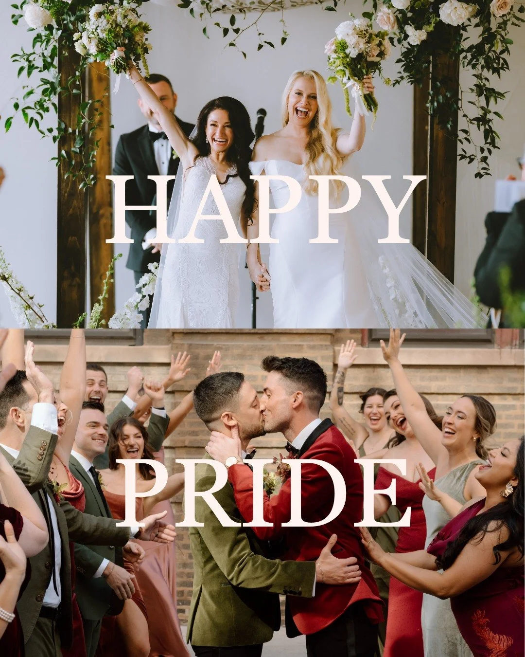 #WeddingWednesday: Every month is Pride Month at Saville Flowers! As a proudly queer-owned florist, we LOVE making your wedding flowers a true celebration of who you are as a couple.

Thank you to all of the LGBTQ+ couples who've chosen us through th