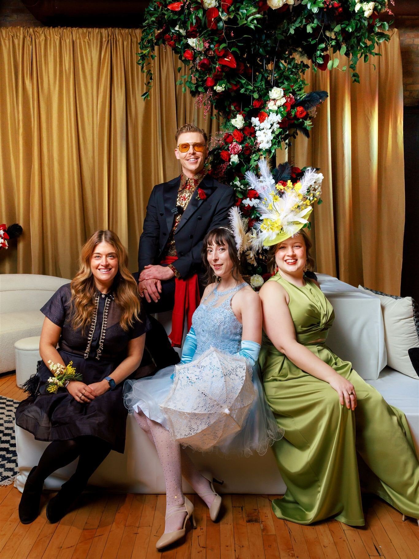 When you give a bunch of florists a party theme, be prepared for us to pull out ALL THE STOPS! 🎪🪄 🩰💐🎩🍿 

Six months ago today, Team Saville had the joy of attending @wishuponawedding's annual Blissful Wishes Ball, where wedding professionals of
