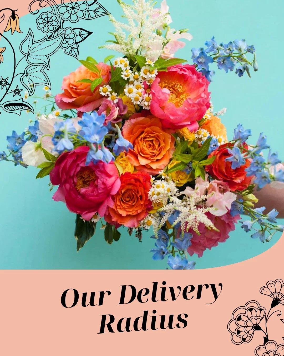 ⭐⭐⭐⭐⭐ "I sent flowers to a friend in Chicago and everything was amazing! Beautiful flowers. Thank you!" - Kate, Google review

We deliver a LOT farther than most people think, including to north, west, and south suburbs of Chicago. Give us 