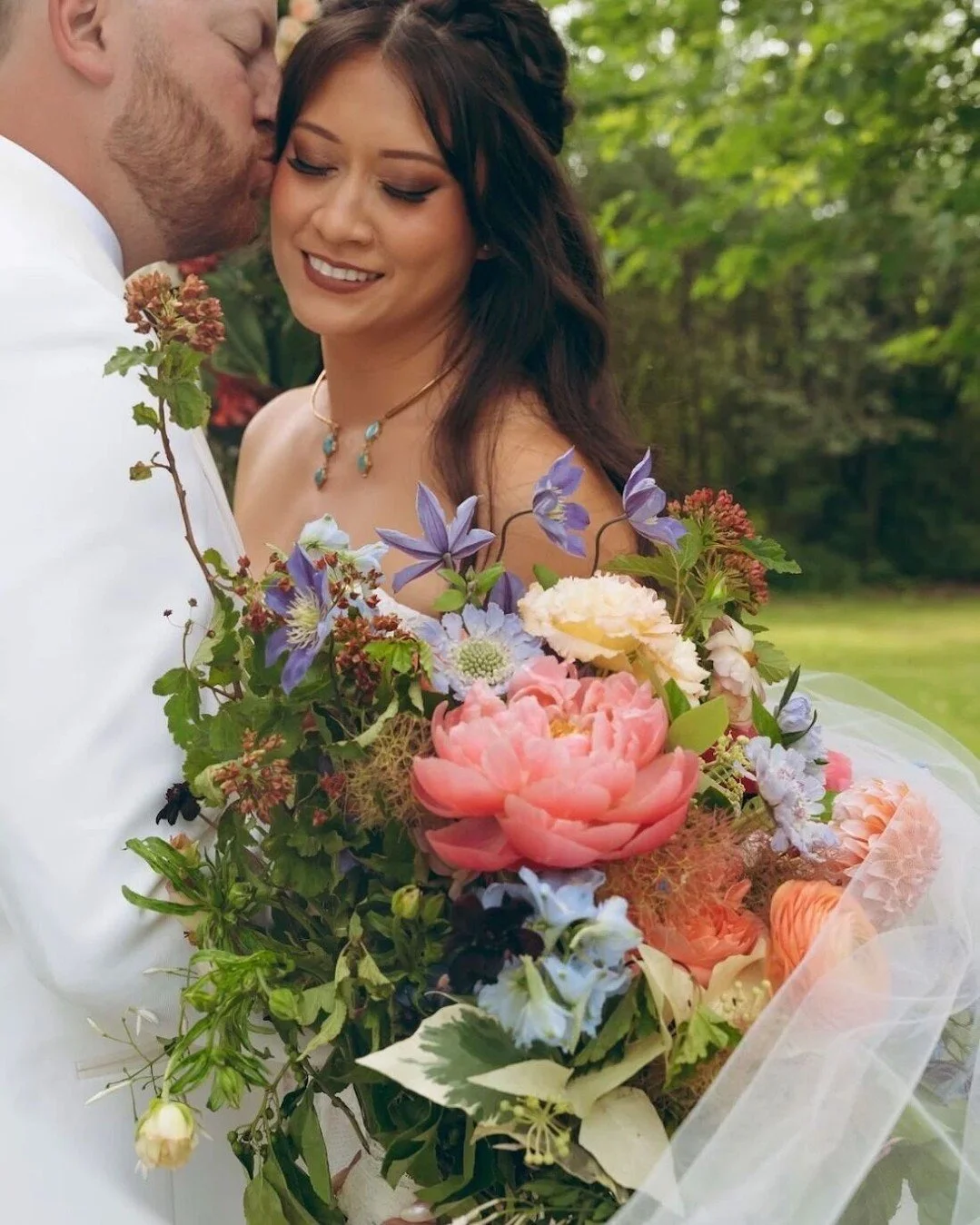 ⭐⭐⭐⭐⭐ "Stop looking and go with Saville! My wedding bouquets were gorgeous. They did not disappoint and it was exactly what I wanted. Julie was so collaborative and lovely to work with. I will be back for my next floral needs!" - Jennie, Go