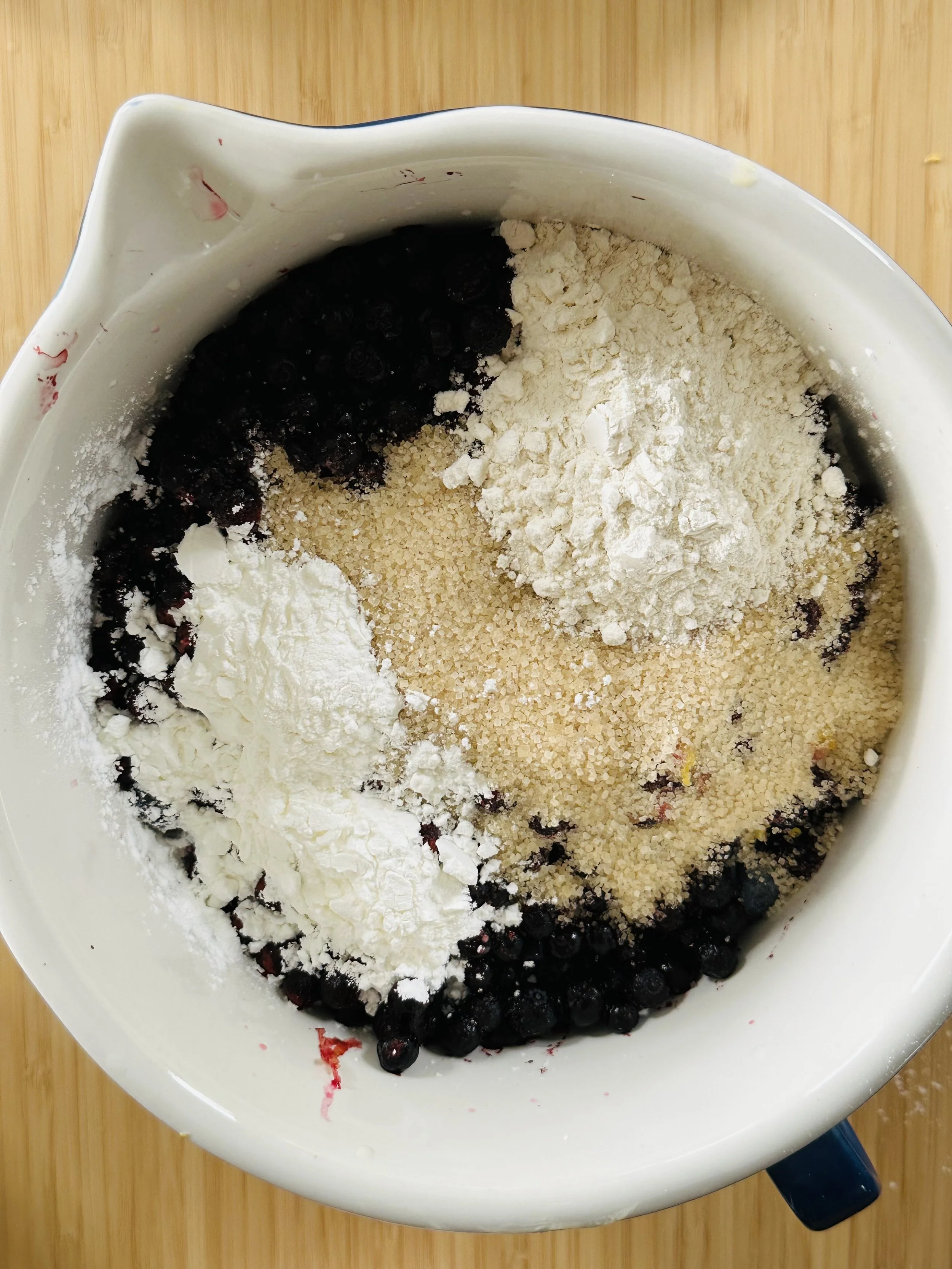 lemon blueberry filling by food blogger briochette