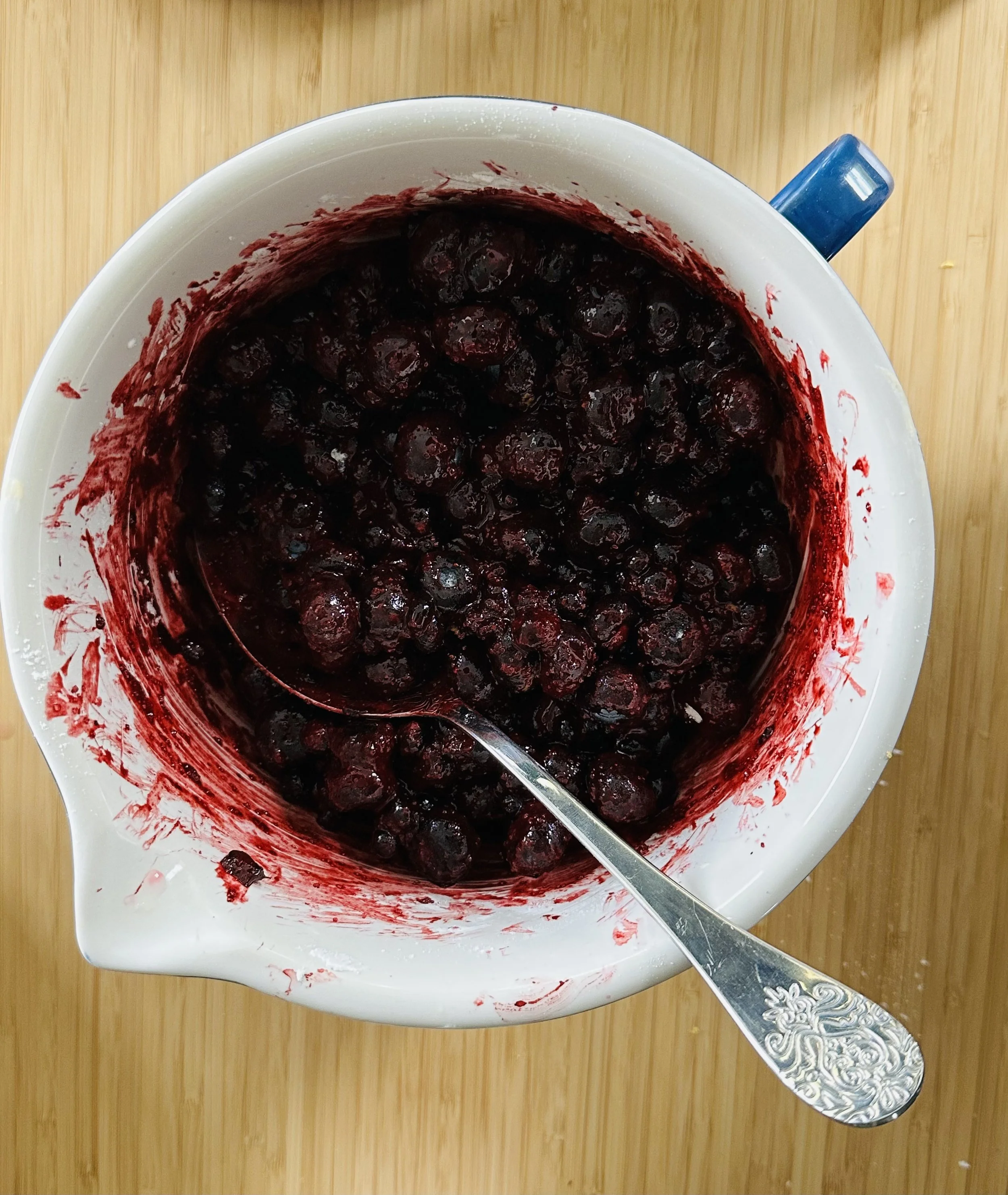 blueberry lemon filling by food blogger briochette