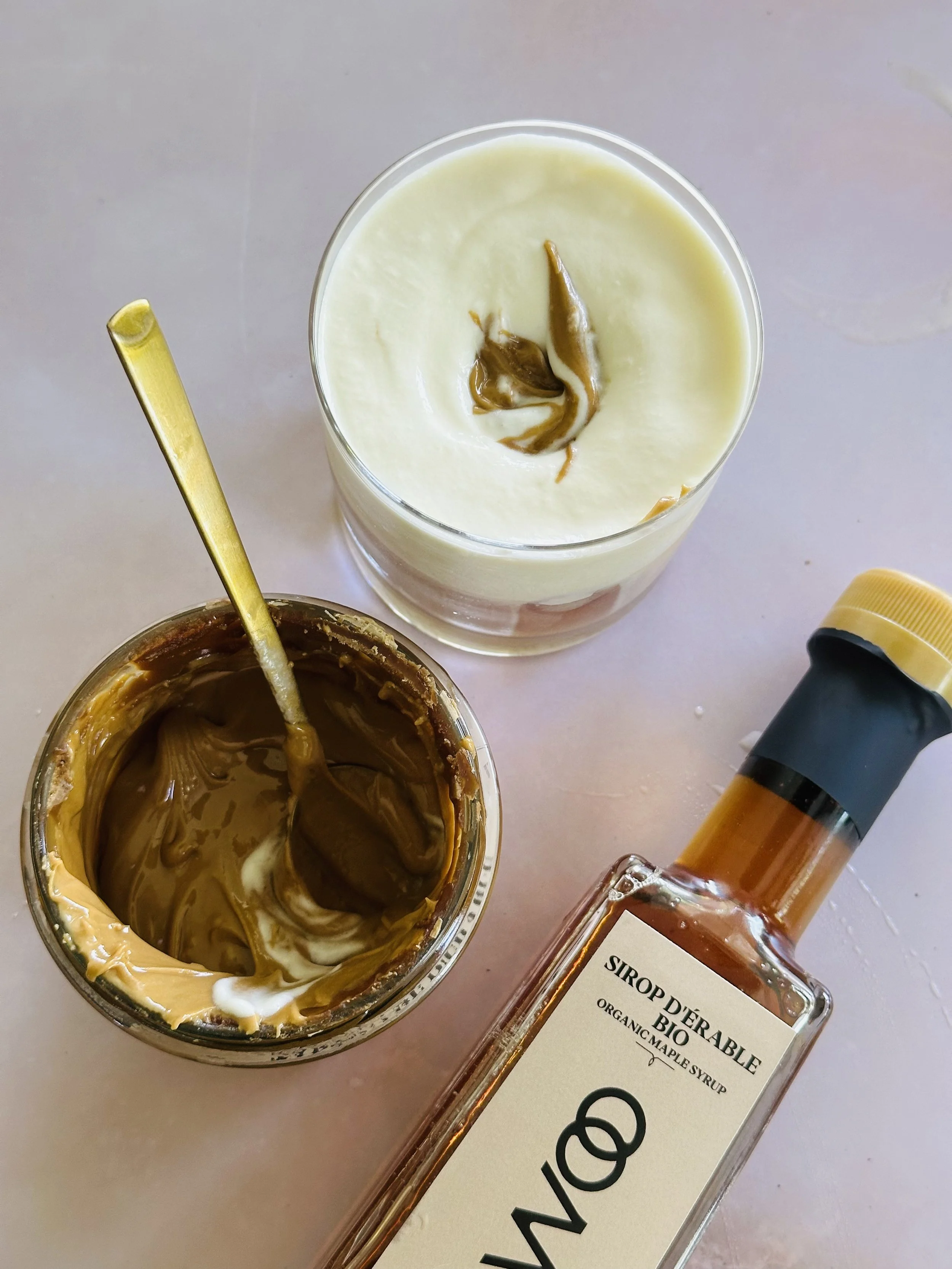 maple iced shaken espresso recipe by food blogger briochette