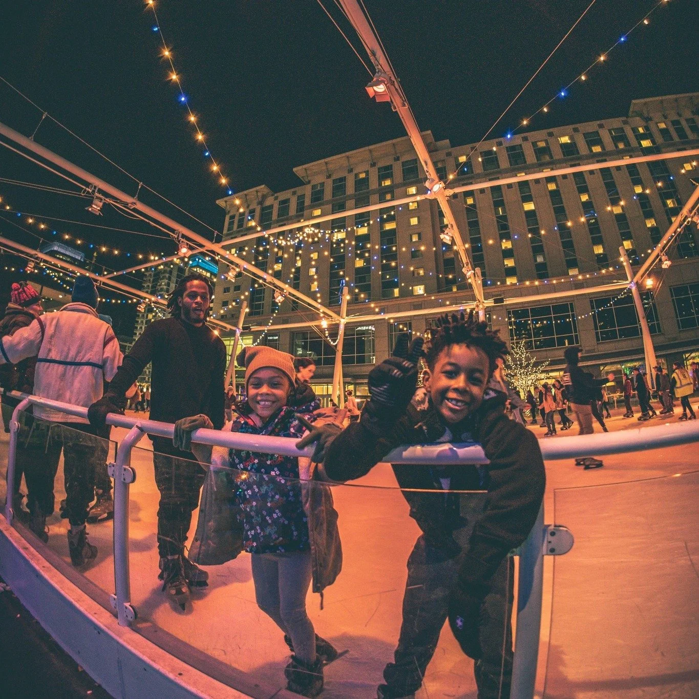 Gallivan Ice Rink remains open through March! This week: New Year&rsquo;s Eve: 12pm-12:15am, New Year&rsquo;s Day: 12pm-10pm!