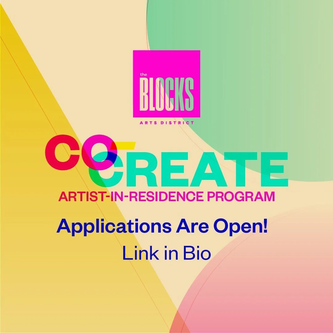 Last year, The Blocks Artist-in-Residence program, Co-Create funded five placemaking projects Downtown. Including larger than life animals on a side of a building, an alleyway art gallery, and other creative ideas that brought art to Downtown that en
