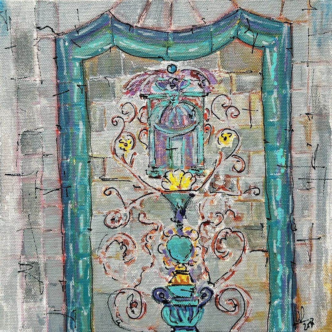 Cannot wait to see these terracotta facade details on the Loew's Theatre again. Waiting patiently for this landmark to shed its protective wrapping and reclaim its place in our streetscape. This piece was part of "If These Walls Could Talk"