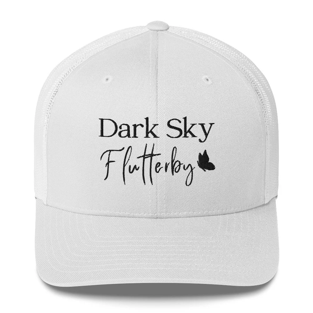 Dark Sky Flutterby Trucker Cap