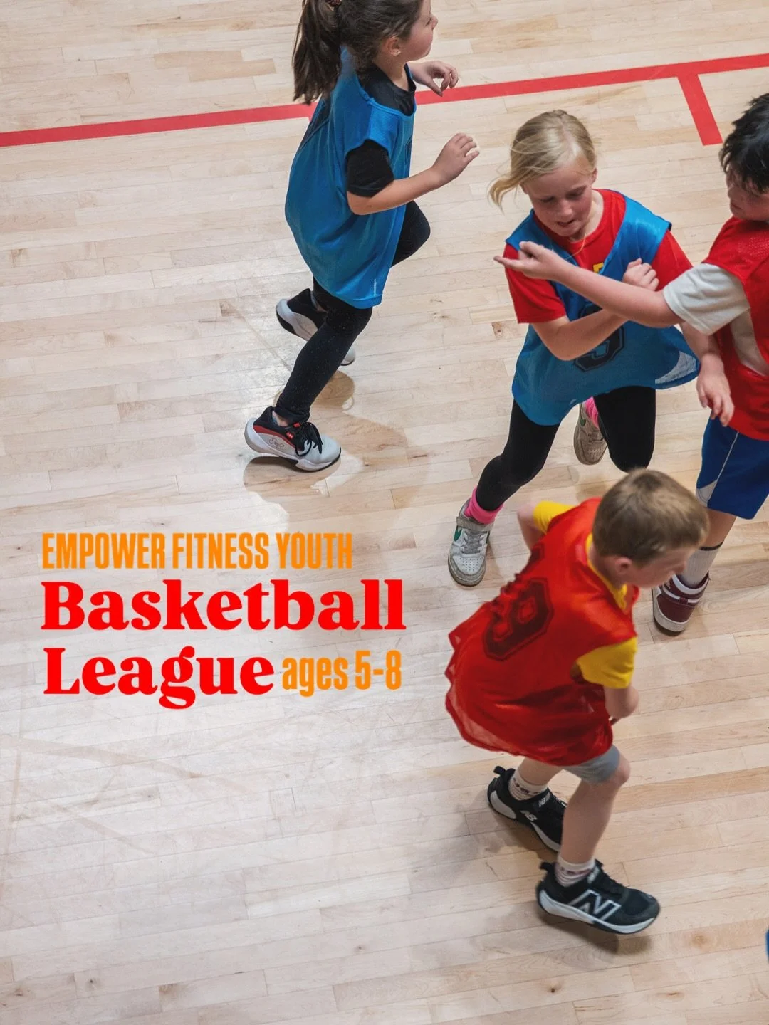 Empower Youth Basketball goes until June 8 and it&rsquo;s not too late to join up! For kids 5-8 years old. Email outreach@empowerfitness.life to get connected