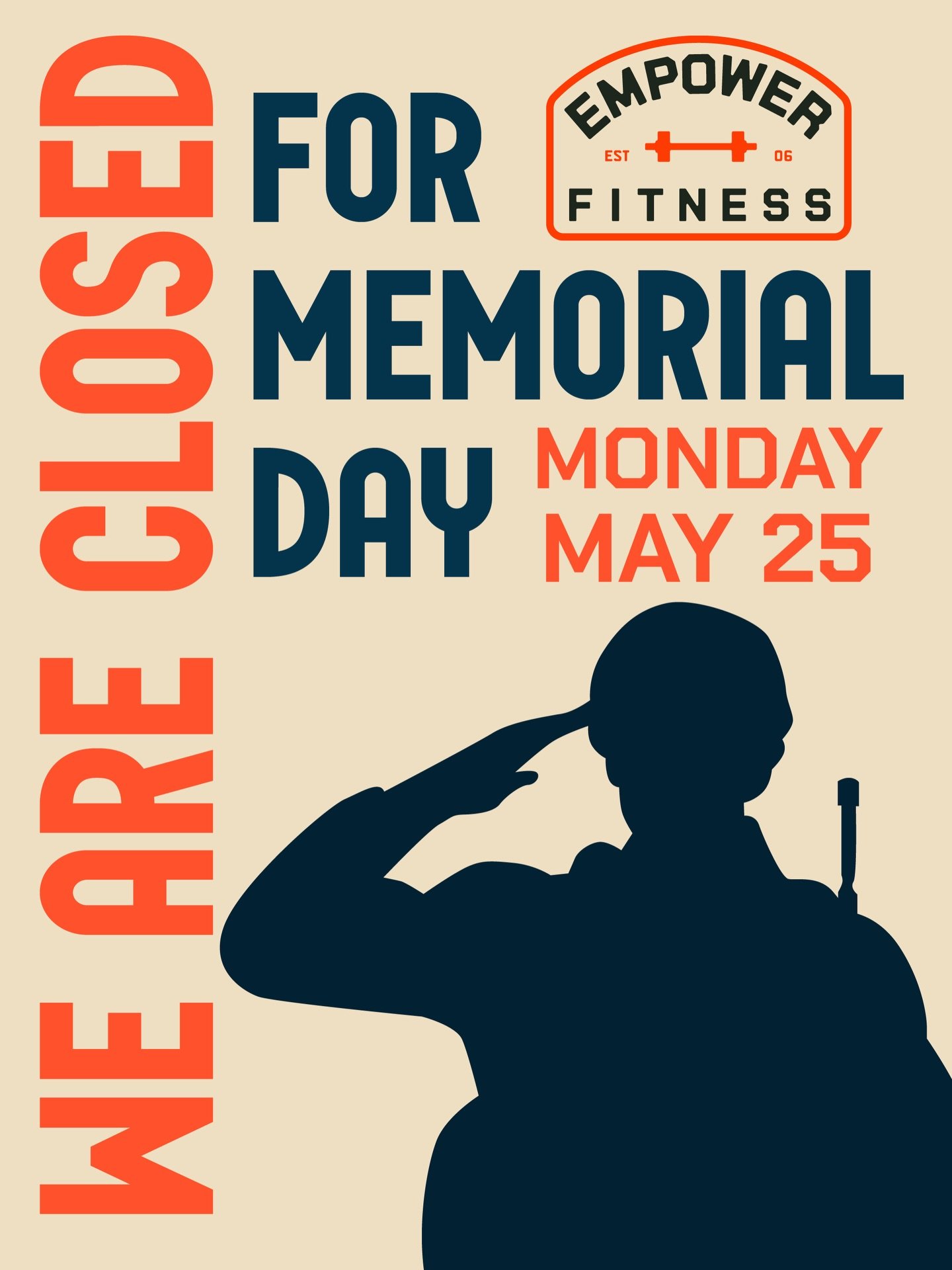 We are closed Monday, May 25, for Memorial Day 💔 

Greater love has no one than this: to lay down one&rsquo;s life for one&rsquo;s friends. John 15:13