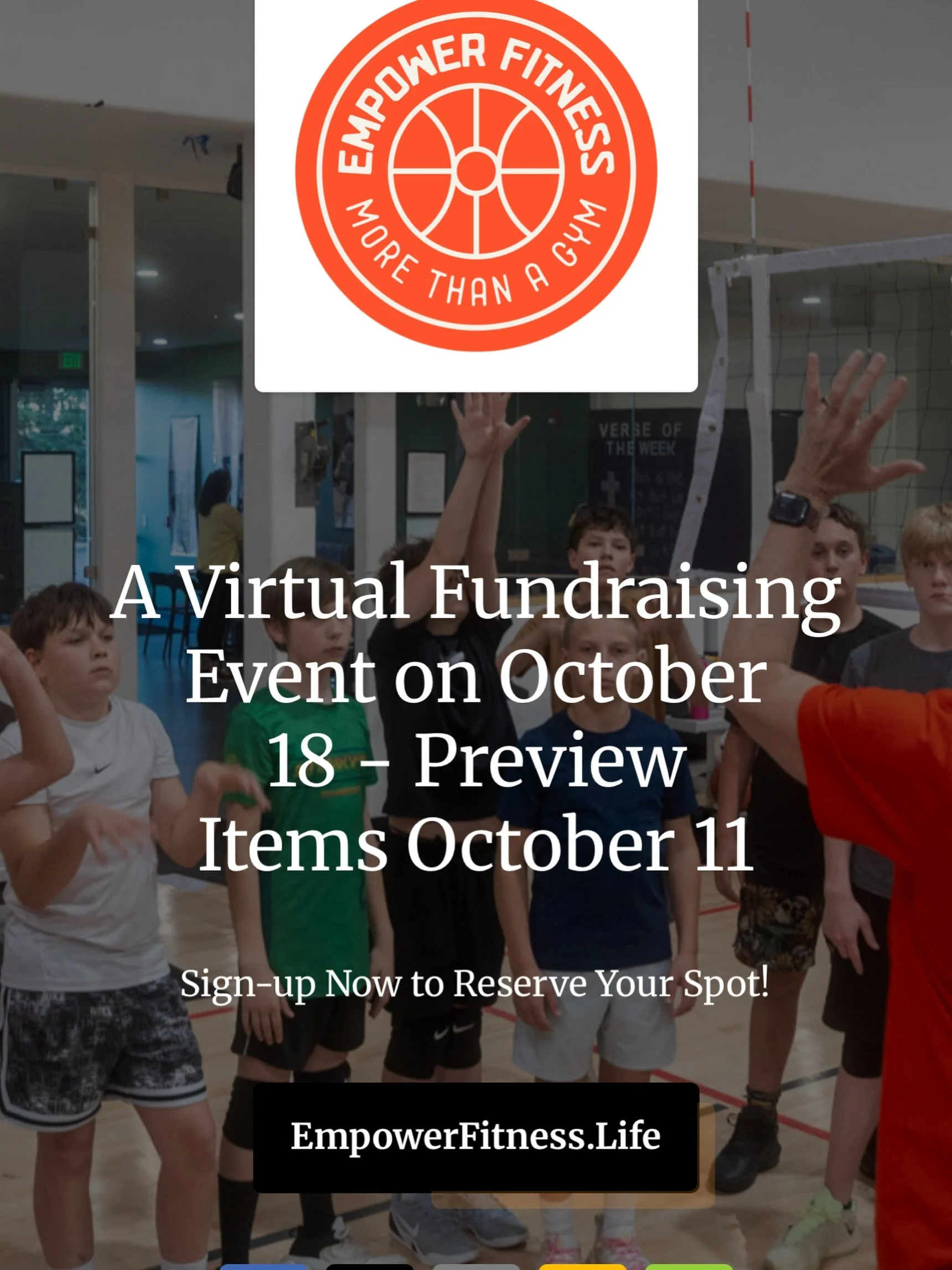 Previews for the online auction opens October 11 - sign-up early and see the cool items available! Link in story or our website.