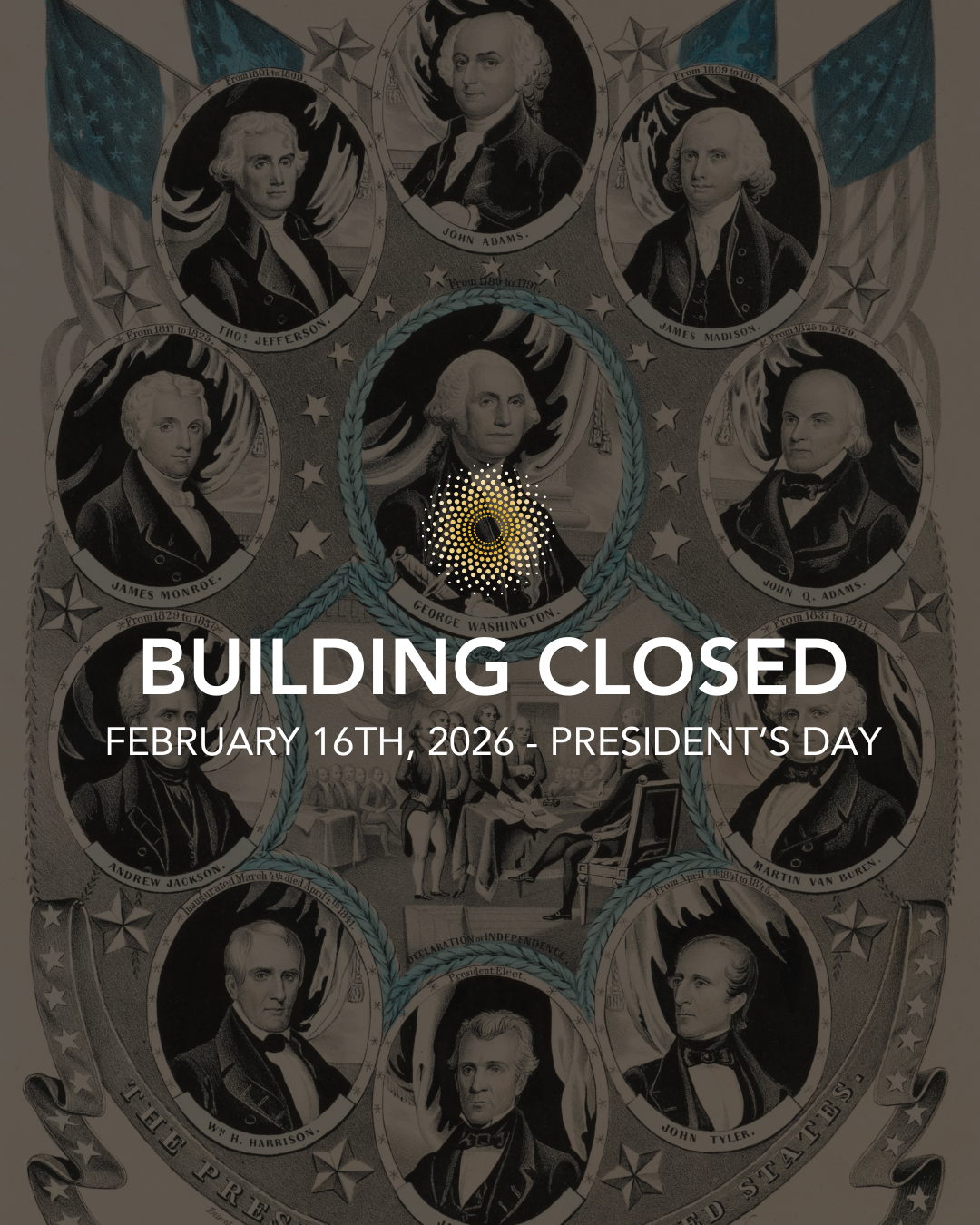 President’s Day Update - Management Office Closed 2/16