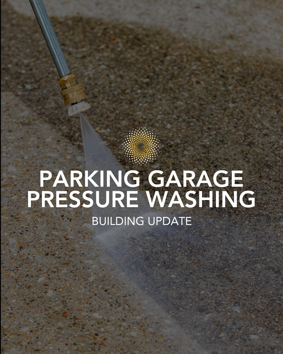 Upcoming Parking Garage Pressure Washing 