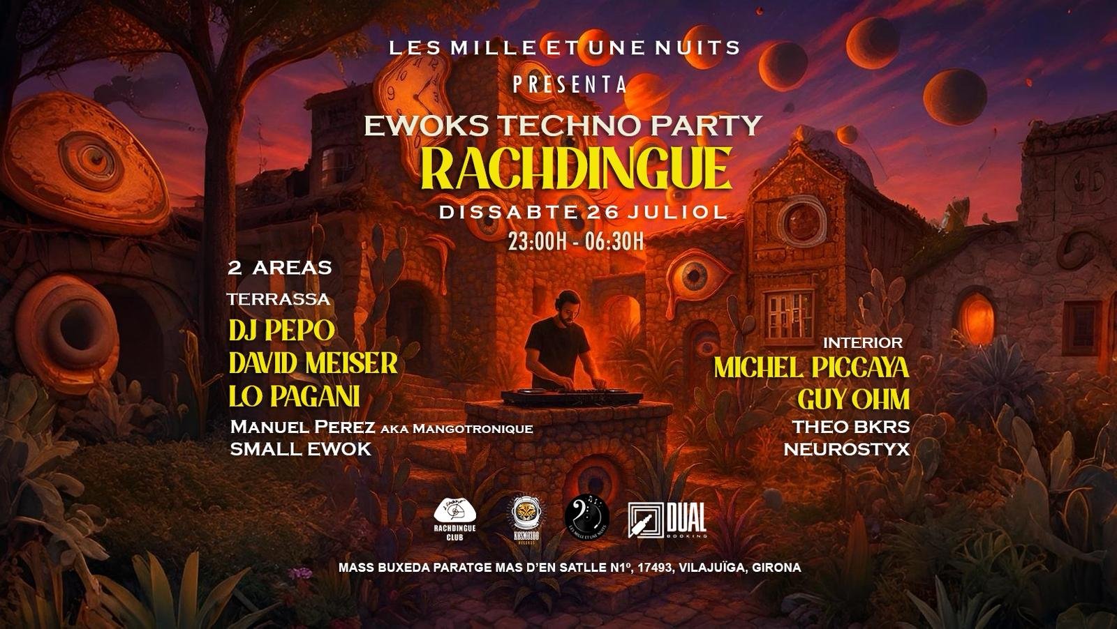 Ewoks Techno Party x Rachdingue