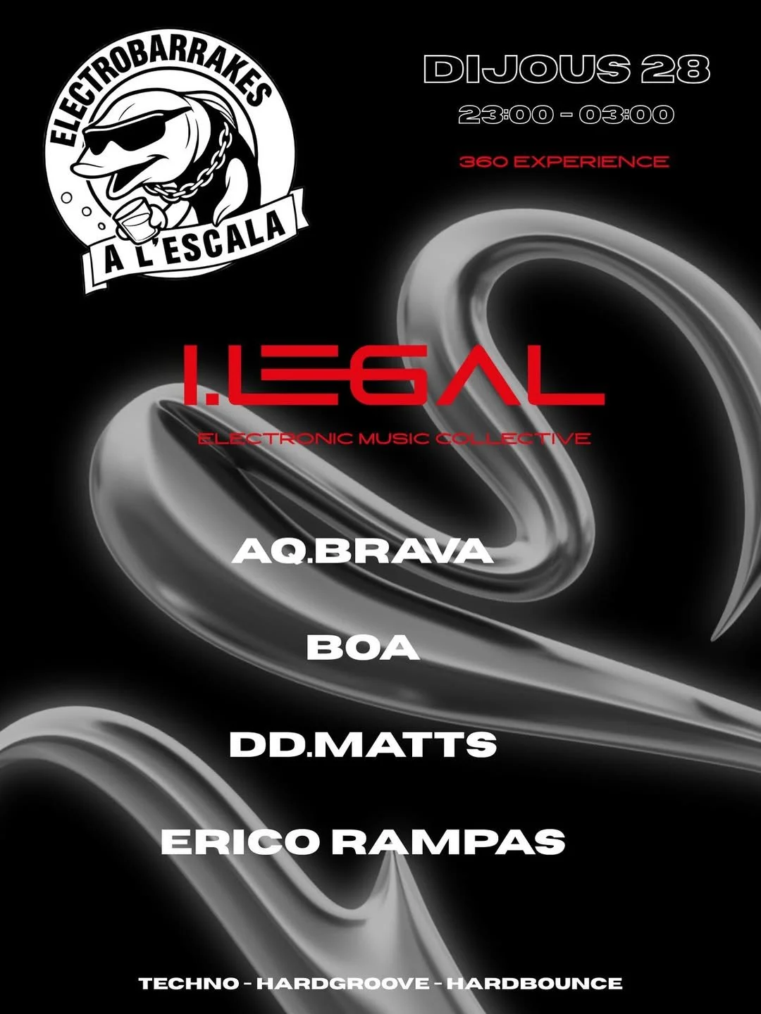 Electrobarrakes x I·Legal