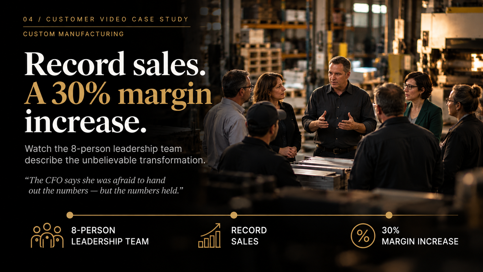 Security Signs customer video story: record sales and a reported 30 percent margin increase
