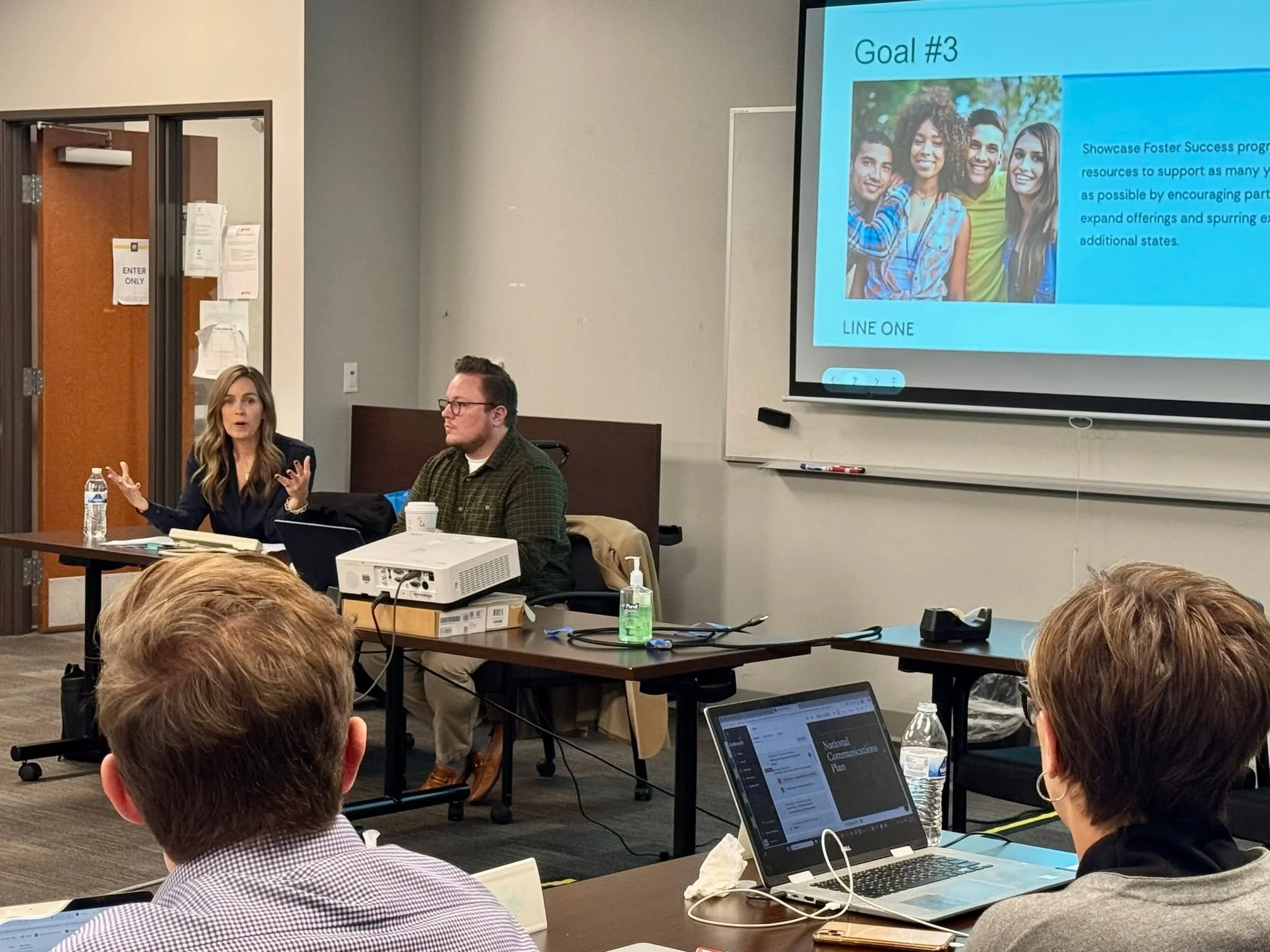 Developing great strategy and resources are only the beginning; training our clients how to use them is what really sets them up for success. We enjoyed our time with the @fostersuccessus board of directors this week and the opportunity to share best