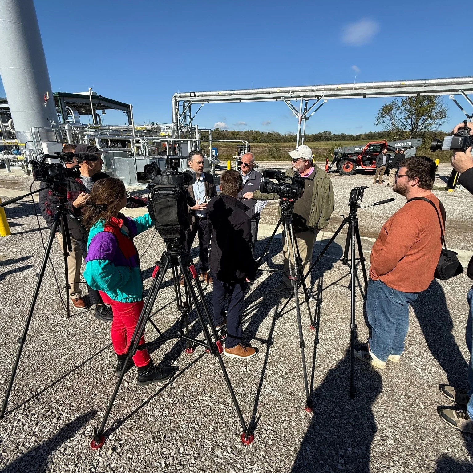 When clients trust us to manage their big events, we handle every detail &mdash; from coordinating logistics and media outreach to ensuring the site is event ready on the big day.

For our client Redtail Renewables, that meant traveling to Owensboro,