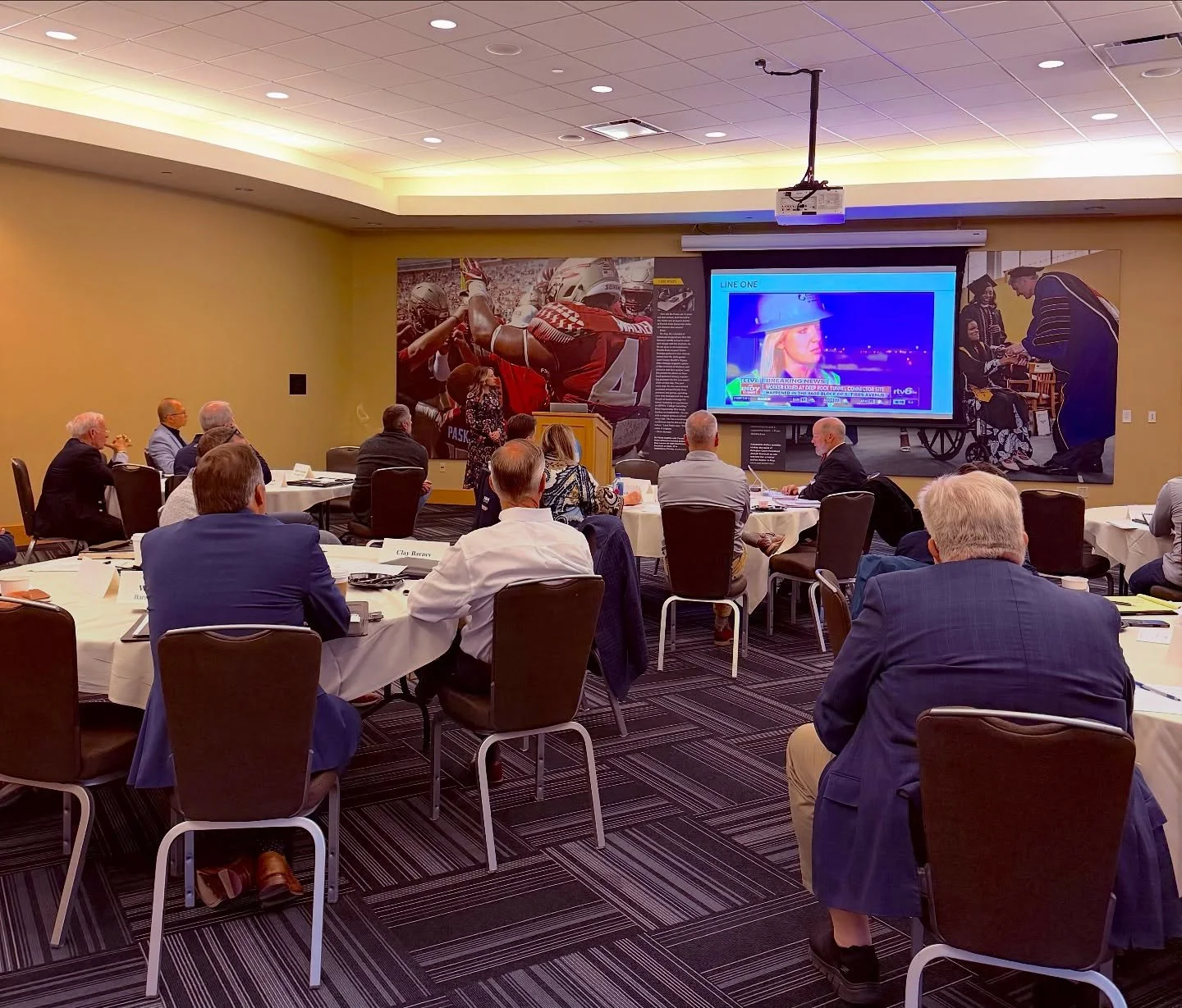 Sarah Holsapple recently led a crisis communications session for a group of CEOs and c-suite executives, sharing what it really looks like to manage high-stakes situations in real time. She drew from her firsthand experience responding to two major c
