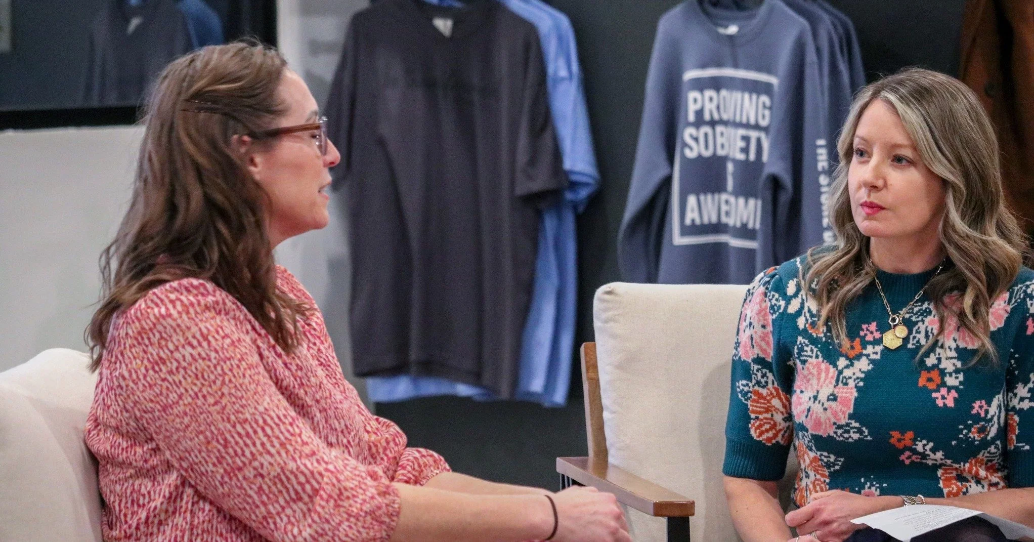 @sholsapple recently moderated a book launch event for our client, @ericka_andersen. 

This event was one of several strategic initiatives Line One supported for the announcement of Freely Sober. Ericka was also featured on @@wish8news, @fox59, @insi