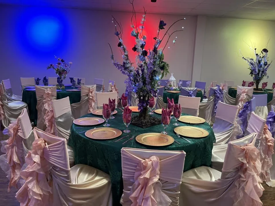 Detailed themed event styling by the Unique Creations Plus team