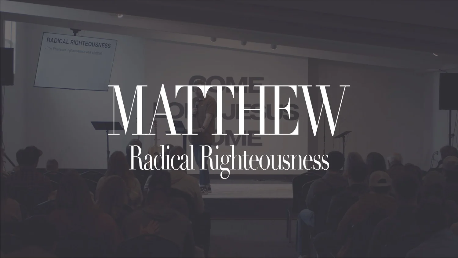 Radical Righteousness