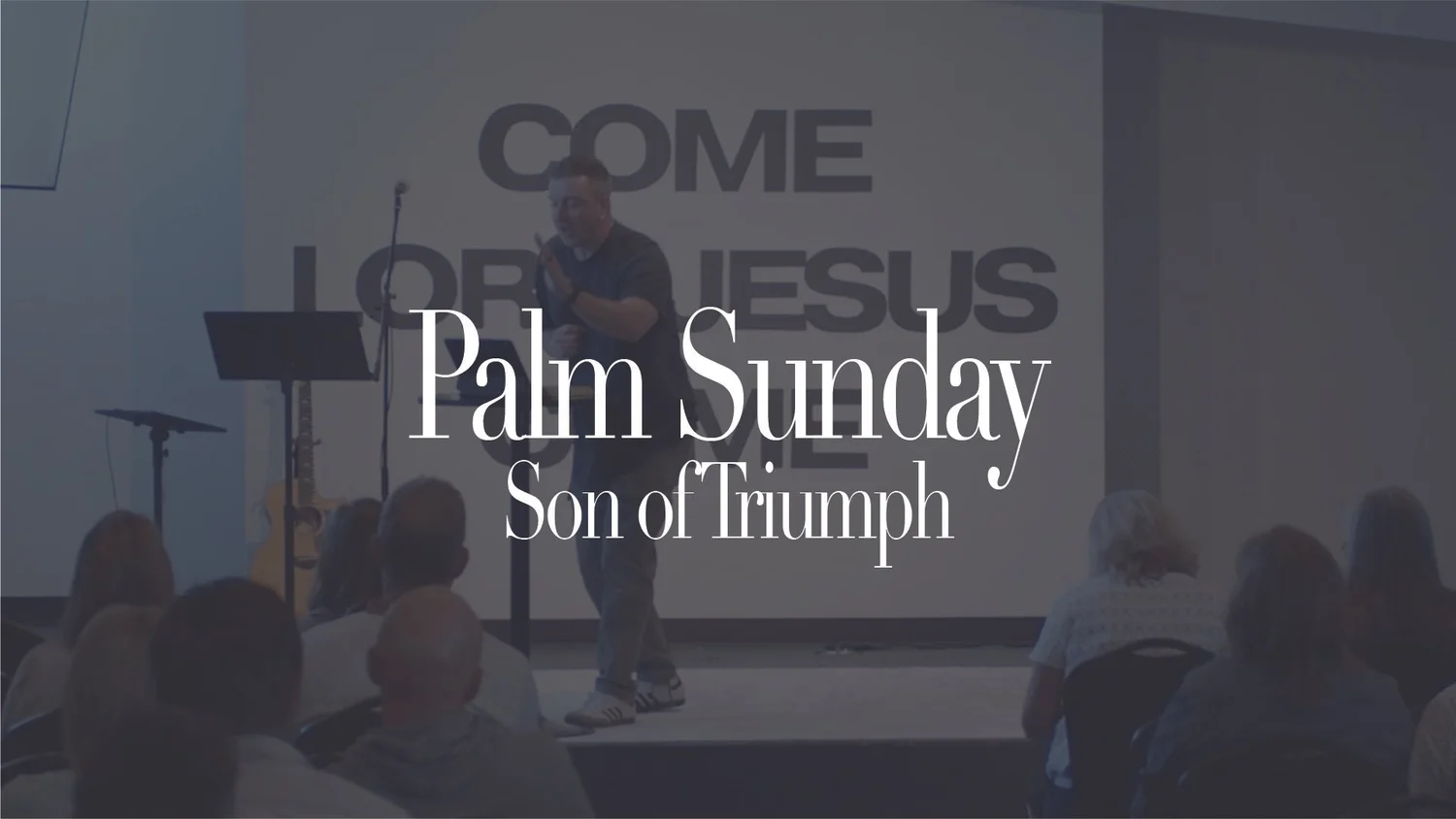 Palm Sunday: Son of Triumph